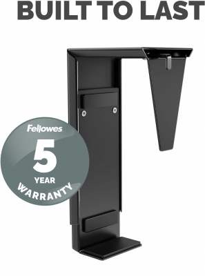 Suport DESK unitate PC Fellowes, Filex Thin Client Desk, negru